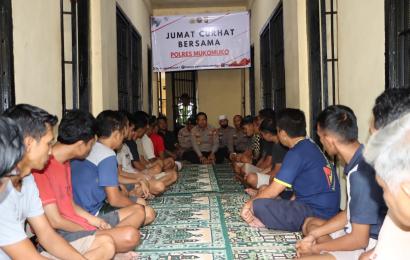 Jumat Curhat Kapolres Mukomuko Bersama Warga Binaannya