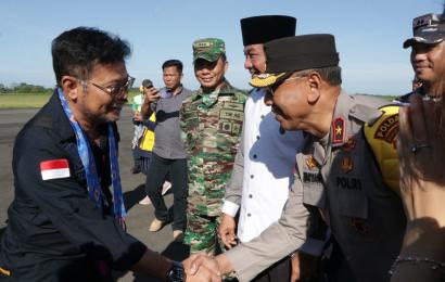 Menteri Pertanian Kunker di Bumi Rafflesia, Gabungan Polda dan Polres Gelar Pengamanan