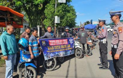 Polres Kepahiang Imbau Warga Disiplin Saat Berkendara Demi Keselamatan Bersama