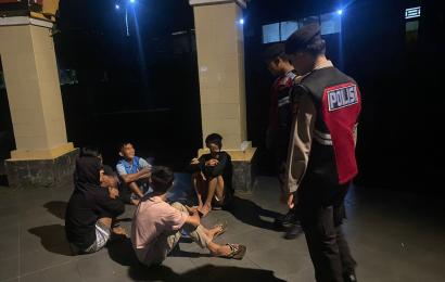 Antisipasi Gangguan Kamtibmas, Sat Samapta Polres Lebong Patroli Rutin 