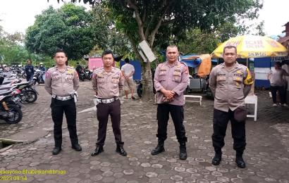 Polres Rejang Lebong Terjunkan 34 Personel Pengamanan Turnamen Futsal