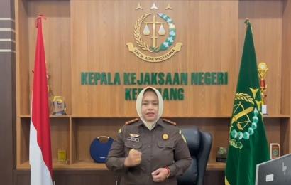 Kepala Kejaksaan Negeri (Kajari) Kepahiang Ika Mauluddhina