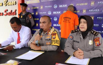 Polres Rejang Lebong Amankan Pelaku Tindak Pidana Kesehatan