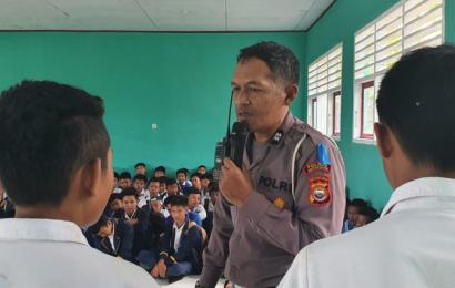 Tanamkan Budaya Tertib Berlalu Lintas, Sat Lantas Polres Kepahiang Sosialisasi di Sekolah