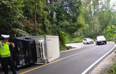 Respon Cepat, Satlantas Polres Kepahiang Turunkan Personel Tangani Laka Lantas