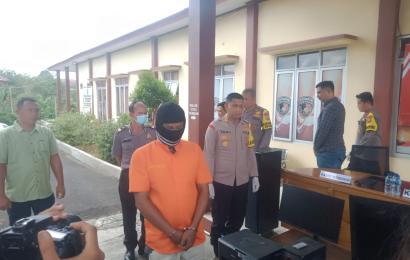Konfrensi Pers Polres Kepahiang