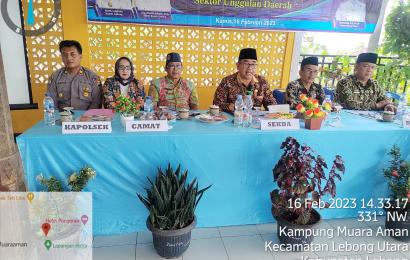 Kapolsek Lebong Utara Hadiri Musrenbangcam Kecamatan Lebong Utara