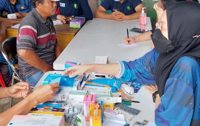 Jumat Sehat, Biddokes Polda Bengkulu Gelar Bhakti Kesehatan