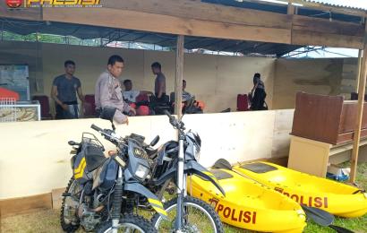 Polres Mukomuko Hadirkan Stand Polres di Event Pasar Malam HUT Mukomuko Ke-20