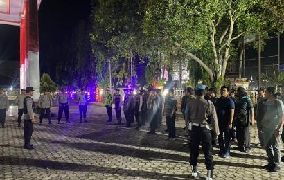 Harkamtibmas, Polres Bengkulu Selatan Gelar KRYD Libatkan Puluhan Personel