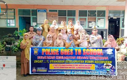 Jadi Inspektur Upacara Panit Turjawali Sat Lantas Polres Bengkulu Selatan Berikan Himbauan Kamseltibcar Lantas 