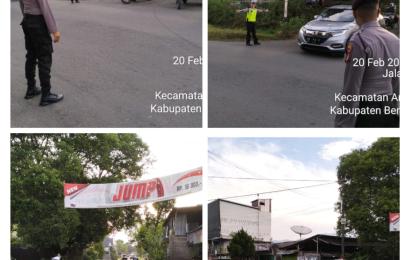 Strong Point Pagi Hari, Polres Lebong Kerahkan 137 Personel ke Sekolah-Sekolah dan Kawasan Rawan 