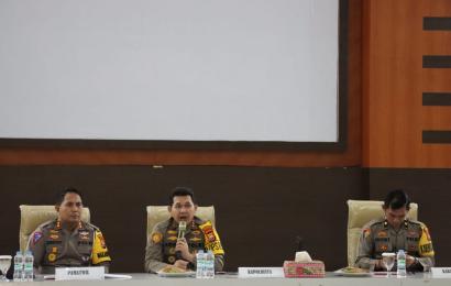 Anev Gangguan Kamtibmas, Polda Bengkulu Asistensi ke Polresta Bengkulu