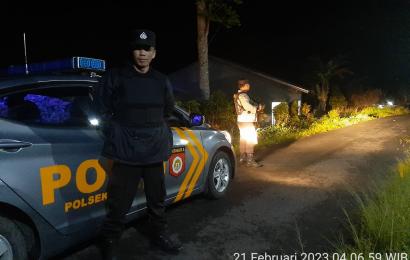 Harkamtibmas, Polsek Curup Patroli Kawasan Rawan Kriminalitas