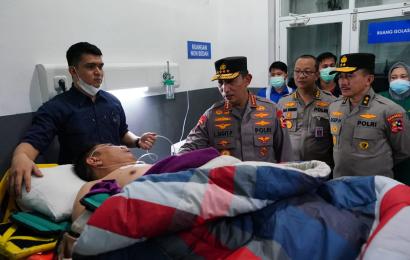 Kapolri Pastikan Kapolda Jambi dan Rombongan dalam Perawatan Maksimal RS Bhayangkara 