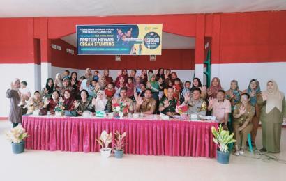Polsek Ketahun Dukung Program Penanggulangan Stunting
