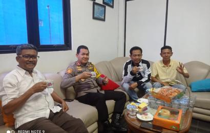 Ngopi Mas di BE Media Group, Program Kapolresta Bengkulu Disambut Antusias