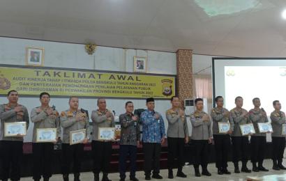 Penilaian Ombudsmen, Pelayanan Publik Polres Kaur Peringkat Kedua