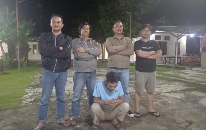 Pelaku diamankan Polsek Muara Bangkahulu