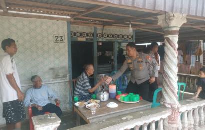 Kapolsek Seginim Sambang ke Tokoh Masyarakat di Desa Darat Sawah Ulu