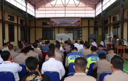 Bidkum Polda Bengkulu Laksanakan Sosialisasi Hukum di Polres Bengkulu Tengah