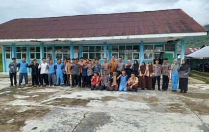 Kapolsek Lebong Utara Laksanakan Sosialisasi dan Pembinaan di SMA PGRI Amen