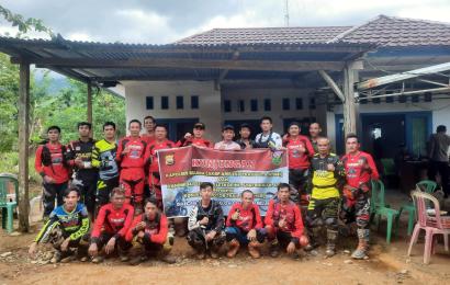 Adventure dan Bakti Sosial Kapolres Seluma bersama Dandim di Desa Giri Nanto