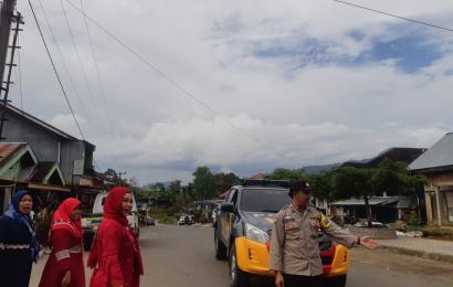 Ciptakan Kamtibmas Kondusif, Polsek Rimbo Pengadang Patroli Rutin