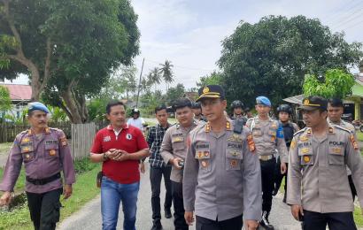 Polres Kaur Perketat Pengamanan Pemilihan Kepala Desa Gedung Sako II 