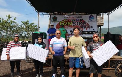 Kapolres Rejang Lebong  Hadiri  Curup Fun Bike ISSI 