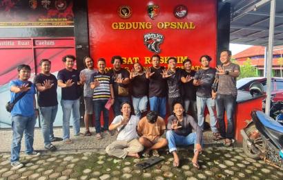 Tim Totaici Polres Bengkulu Selatan Backup Penangkapan DPO Kasus KDRT Polres Pekalongan