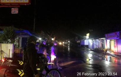 Ciptakan Kamtibmas dan Antisipasi 3C, Sat Samapta Polres Rejang Lebong Patroli Rutin