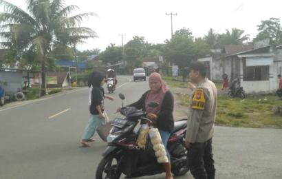 Ciptakan Situasi Kamtibmas Kondusif, Polsek Sukaraja Rutin Patroli KRYD