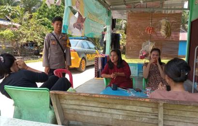 Sambangi Perangkat Desa dan Warga, Upaya Membangun Sinergi dengan Polri