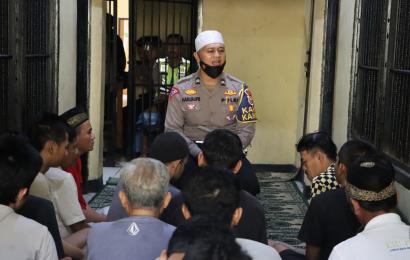 Program Tausiah dan Binluh Kepada Warga Binaan Polres Mukomuko Diapresiasi 