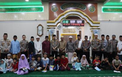 Kapolresta Bengkulu Gelar Safari Ramadan dan Tarawih Keliling