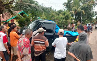 Lakalantas di Seluma, Pick Up Vs Honda Beat