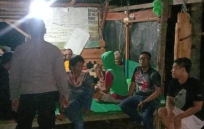 Polsek Pitri Hijau Melaksanakan Giat Patroli Sambang Pos Kamling