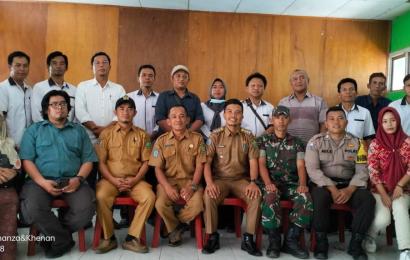 Polsek Lebong Utara Monitoring Rapat Mediasi Permasalahan di Desa Sungai Gerong
