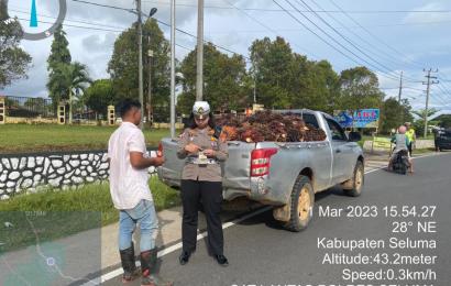 Satlantas Polres Seluma Mulai Tindak Kendaraan ODOL
