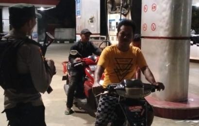 Polsek Putri Hijau Saat Patroli Malam