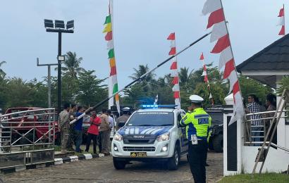 Polres BS Laksanakan Pengamanan Event Offroad Awas Jip 