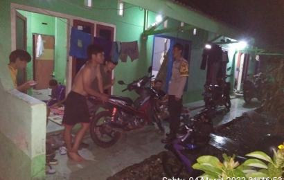 Bhabinkamtibmas Polsek Teluk Segara Sampaian Imbauan Kepada Penghuni Kost