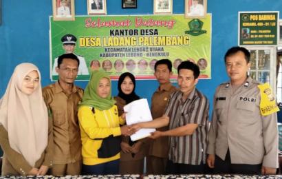 Ribut Keluarga, Bhabinkamtibmas Polsek Lebong Utara Turun Tangan Memediasi