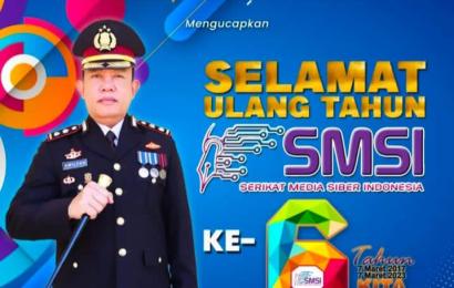 Banner ucapan Kapolres Lebong