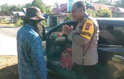 Aksi Heroik Bhabinkamtibmas, Selamatkan Lansia yang Terkunci di Mobil