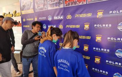 Dua remaja putri diamankan polisi