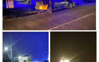 Polsek Batik Nau Laksanakan Patroli Malam Antisipasi Kejahatan