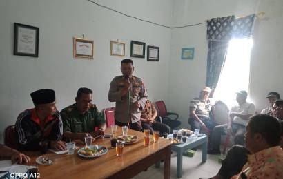  Jumat Curhat Polsek Lebong Selatan Digelar di PT Mega Power Mandiri