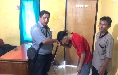 Tersangka AM dibebaskan